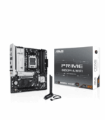 Asus PRIME B850M-A WIFI, AMD B850, AM5, Micro ATX, 4 DDR5, HDMI, 2 DP, Wi-Fi 6E, 2.5G LAN, 3x M.2