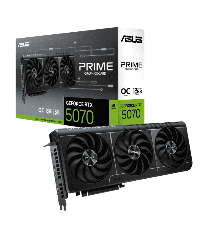 Asus PRIME RTX 5070 Overclocked 12GB DDR7 Compact SFF-Ready