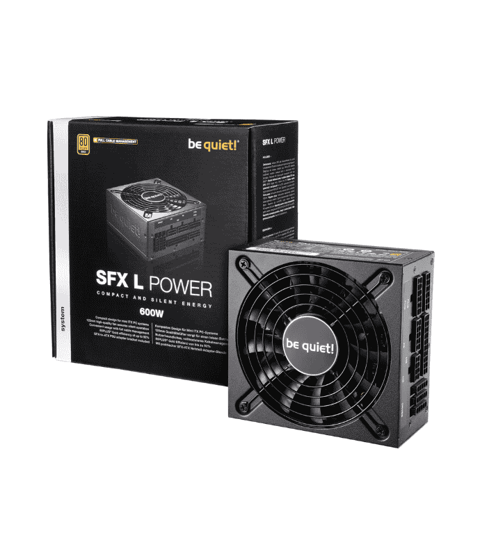 Be Quiet! 600W SFX-L Power PSU Small Form Factor Fully Modular 80+ Gold