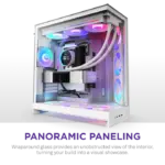 NZXT H9 Air Flow (2025) Large Dual-Chamber White RGB Mid Tower Case - Image 2