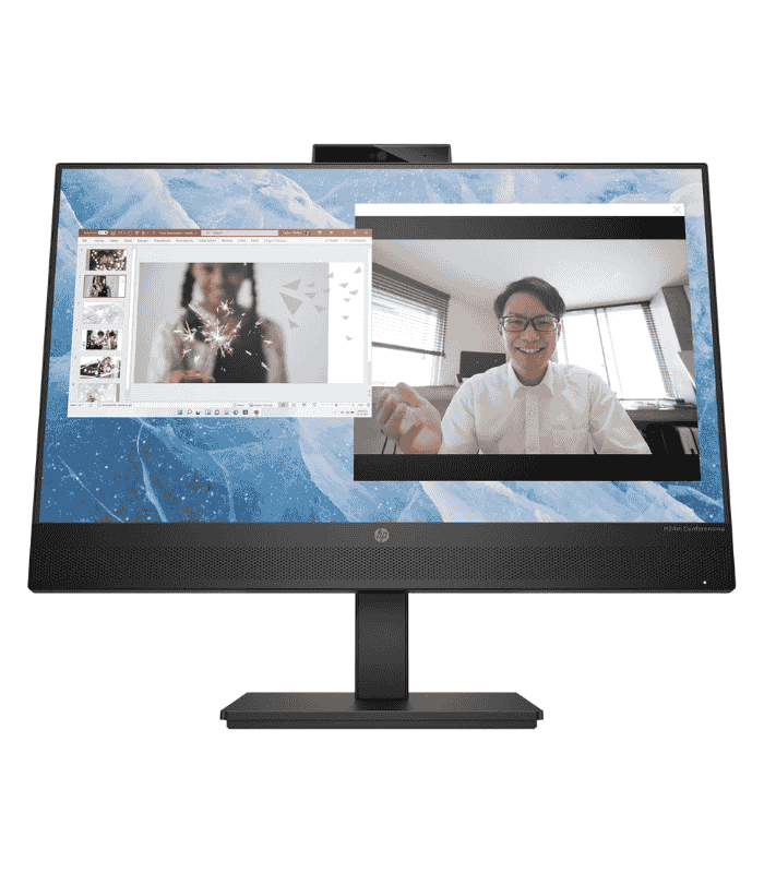 HP M Series M24m 23.8" FHD Webcam USB-C Conferencing Monitor 1920 x 1080 75Hz IPS Panel Black