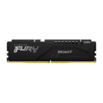 Kingston Fury Beast 32GB Kit (2 x 16GB), DDR5, 5600MHz, CL40, 1.25V, ECC, PMIC, Intel XMP 3.0, Black, DIMM Memory