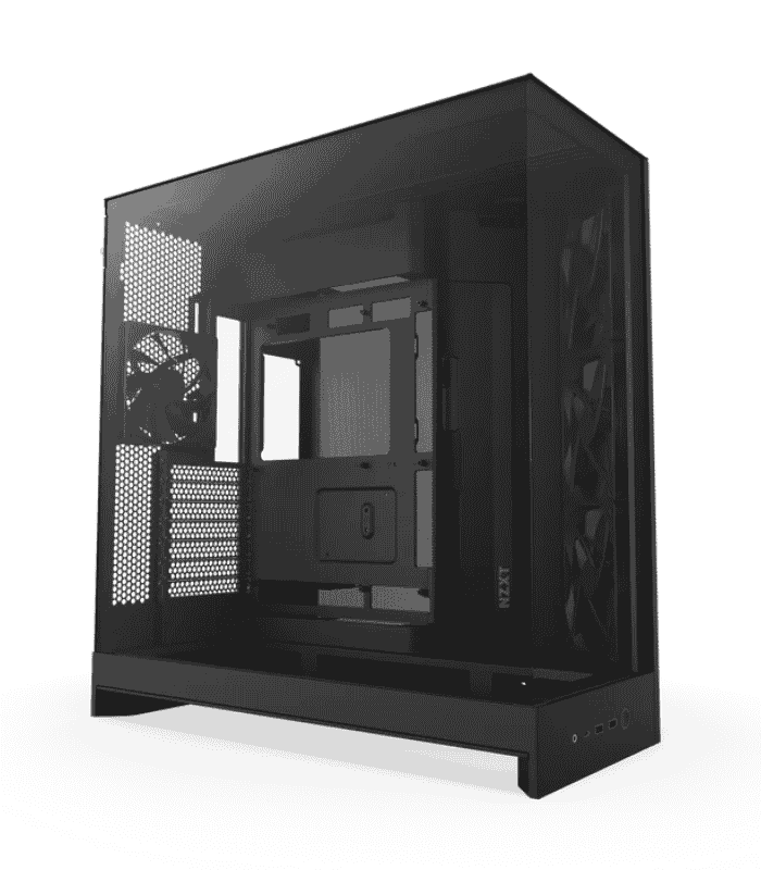 NZXT H9 Air Flow (2025) Large Dual-Chamber Black Mid Tower Case