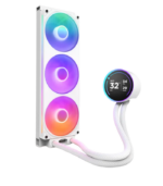 NZXT Kraken Elite 420 RGB AIO Liquid CPU Cooler White - Image 5
