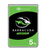 Seagate 2.5", 5TB, SATA3, BarraCuda Hard Drive, 5400RPM, 128MB Cache, 15mm