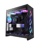 NZXT H9 Air Flow (2025) Dual-Chamber Mid Tower Case – Black - Image 3