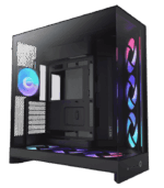 NZXT H9 Air Flow (2025) Large Dual-Chamber Black RGB+ Mid Tower Case