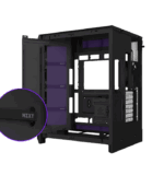 NZXT H9 Air Flow (2025) Dual-Chamber Mid Tower Case – Black - Image 3