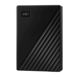 WD 4TB My Passport External Hard Drive, 2.5", USB 3.2 Gen1, Hardware Encryption, Backup Software, Black