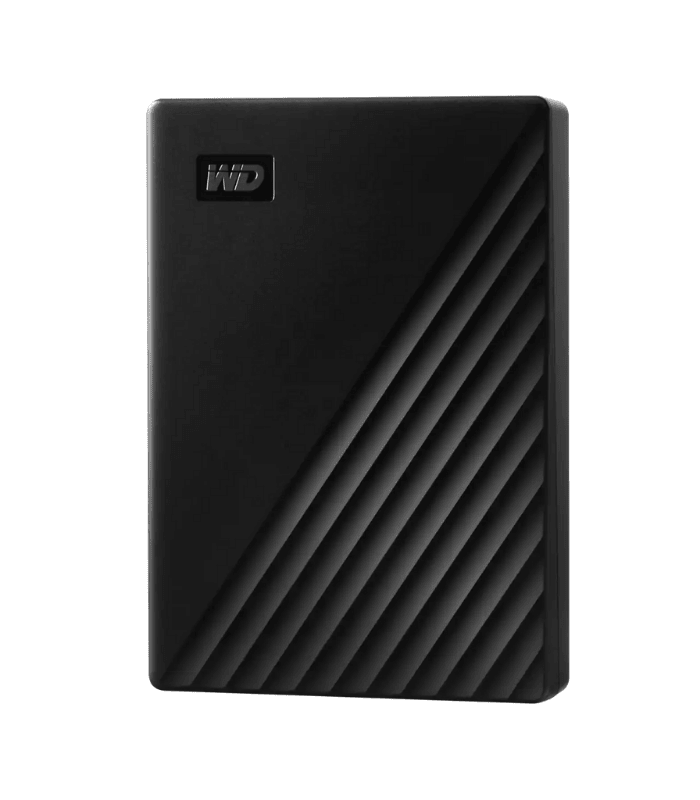 WD 4TB My Passport External Hard Drive, 2.5", USB 3.2 Gen1, Hardware Encryption, Backup Software, Black