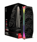 XFX Mercury RX 9070 XT Overclocked Gaming Edition 16GB DDR6 RGB Lighting
