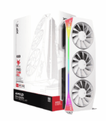 XFX Mercury RX 9070 XT Overclocked White Gaming Edition 16GB DDR6 RGB Lighting