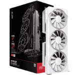 XFX Swift RX 9070 XT White Gaming Edition 16GB DDR6 2970MHz Clock