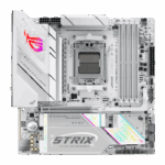 Asus ROG STRIX B850-G GAMING WIFI AMD B850 AM5 Micro ATX 4 DDR5 RGB 4x M.2 White - Image 2