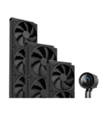 NZXT Kraken Plus 240 AIO Liquid CPU Cooler with LCD Display – Black - Image 3