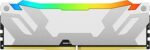Kingston Fury Renegade RGB 32GB, DDR5, 6400MHz, CL32, 1.4V, ECC, XMP 3.0, PMIC, DIMM Memory, White - Image 2