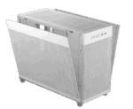 Asus Prime AP201 Gaming Case, Micro ATX, Quasi-Filter Mesh, USB-C, Tool-free Panels, 338mm GPU & 360mm Radiator Support, White - Image 2