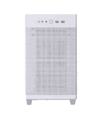 Asus Prime AP201 Gaming Case, Micro ATX, Quasi-Filter Mesh, USB-C, Tool-free Panels, 338mm GPU & 360mm Radiator Support, White