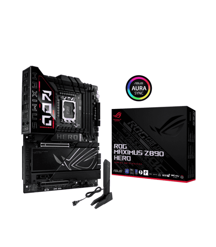 Asus ROG MAXIMUS Z890 HERO Intel Z890 1851 ATX 4 DDR5 HDMI Wi-Fi 7 RGB 6x M.2