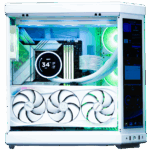 Eclipse PRO – RTX 5090 , AMD Ryzen 7 9800X3D  , White Gaming PC - Image 3