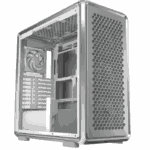 Cooler Master MasterFrame 600 Modular Open-Frame ATX Case w/ Glass Side, 4x ARGB Fans, FreeForm 2.0 Exo-Structure, USB-C 20Gbps, USB-C, Silver