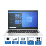 HP EliteBook 845 G8 14″ FHD IPS Display AMD Ryzen 5 5600U 8GB RAM 256GB SSD Windows 10 Pro