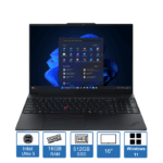 Lenovo ThinkPad E16 Gen 3 16″ WUXGA Display Intel Core Ultra 5 225U 16GB RAM 512GB SSD Windows 11 Pro 1 Year Premium Warranty