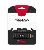 Kingston 2TB Fury Renegade Gen4 M.2 NVMe SSD M.2 2280 PCIe4 R/W 7300/7000 MB/s Aluminium Heatspreader