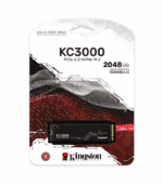 Kingston 2TB KC3000 M.2 NVMe Gen4 SSD M.2 2280 PCIe4 R/W 7000/7000 MB/s Aluminium Heatspreader