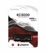 Kingston 4TB KC3000 M.2 NVMe Gen4 SSD M.2 2280 PCIe4 R/W 7000/7000 MB/s Aluminium Heatspreader