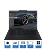 Lenovo ThinkPad P1 Gen 7 – 16″ WQXGA Display – Intel Core Ultra 9 185H – 32GB RAM – 1TB SSD – RTX A2000 8GB – Windows 11 Pro – 3-Year Premium Warranty