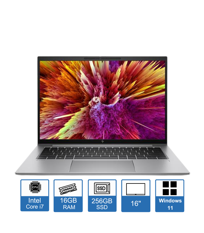 HP ZBook Firefly G10 – 16″ Display – Intel Core i7-1365U – 16GB RAM – 256GB SSD – Windows 11 Pro – 1-Year Warranty