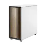 Fractal Design North Chalk White (White Solid) Case, ATX, Fine Mesh Side, 2 Fans, USB-C, Oak Front - Image 2