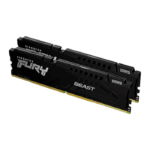 Kingston Fury Beast 64GB Kit, DDR5, 5200MHz, CL40, 1.25V, ECC, XMP 3.0, PMIC, DIMM Memory
