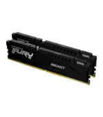 Kingston Fury Beast RGB 64GB, DDR5, 5600MHz, CL36, 1.25V, ECC, PMIC, Intel XMP 3.0, Black, DIMM Memory