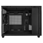 Asus Prime AP201 Gaming Case, Micro ATX, Quasi-Filter Mesh, USB-C, Tool-free Panels, 338mm GPU & 360mm Radiator Support, Black - Image 3