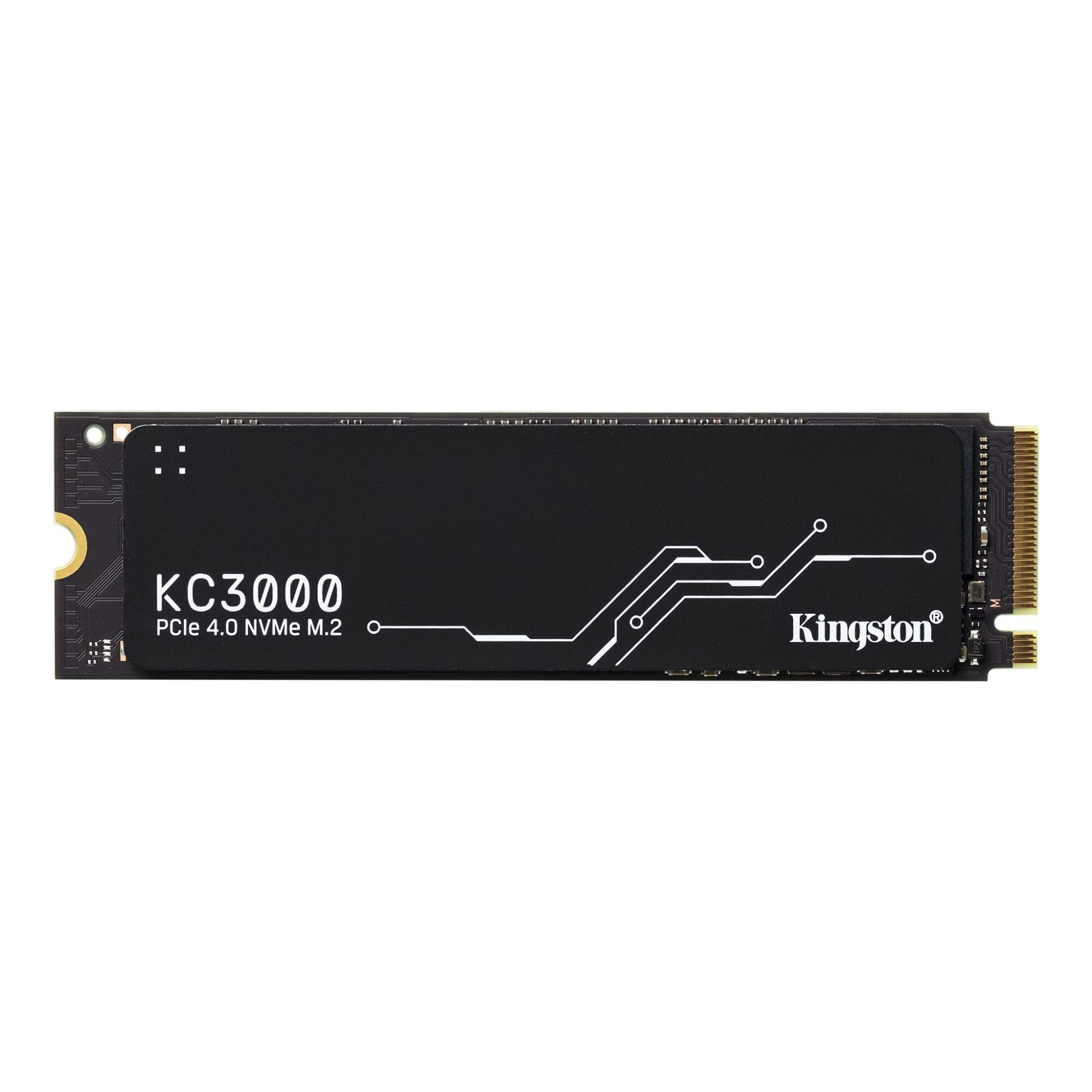 Kingston 1TB KC3000 M.2 NVMe Gen4 SSD, M.2 2280, PCIe4, 3D TLC NAND, R/W 7000/6000 MB/s, 900K/1M IOPS, Aluminium Heatspreader - Image 3
