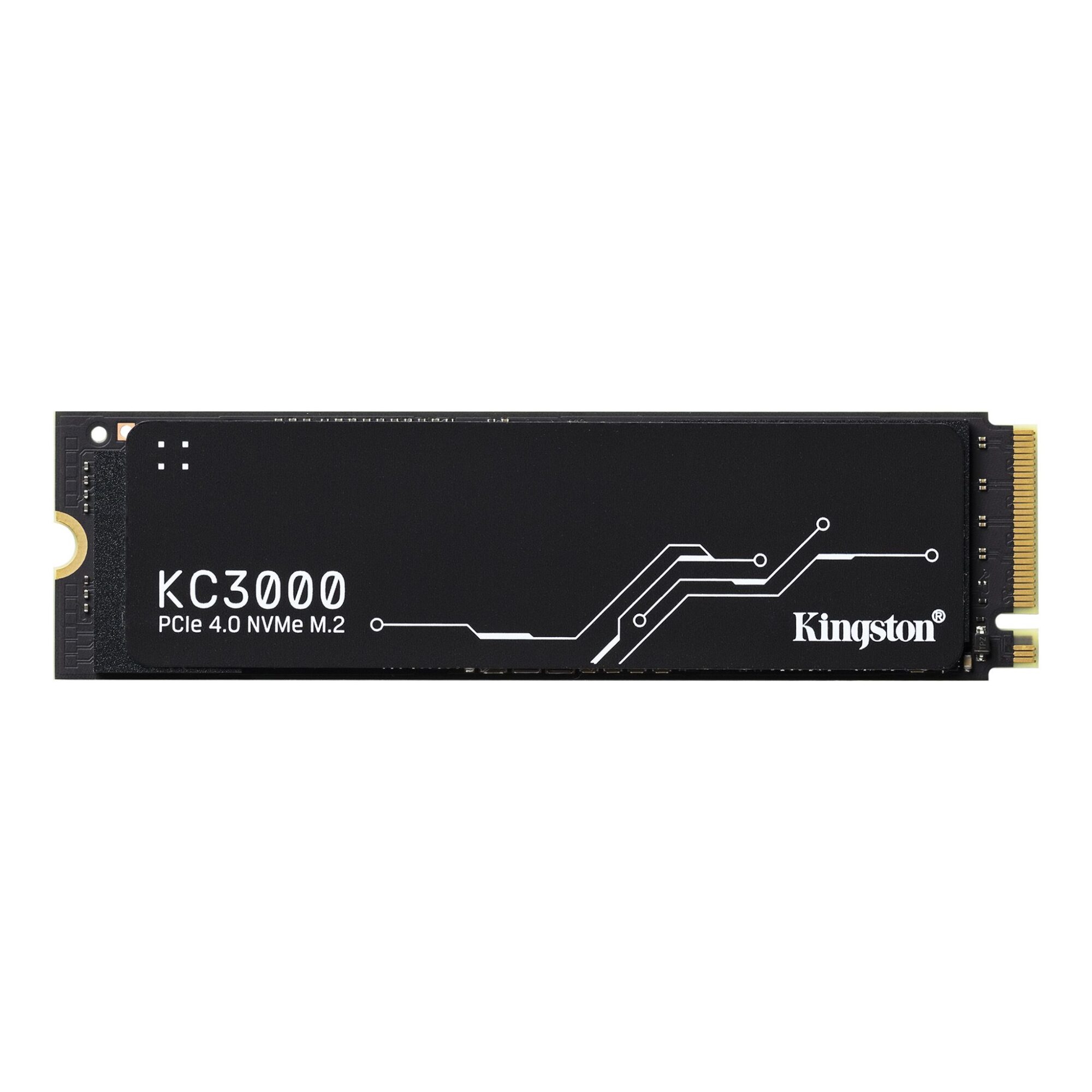 Kingston 4TB KC3000 M.2 NVMe Gen4 SSD M.2 2280 PCIe4 R/W 7000/7000 MB/s Aluminium Heatspreader - Image 2