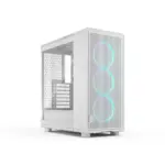 Fractal Design Epoch (White RGB TG Clear) Case w/ Clear Window, ATX, 3x Momentum RGB Fans, Mesh Top & Front, USB-C 20Gbps - Image 2