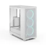 Fractal Design Epoch (White RGB TG Clear) Case w/ Clear Window, ATX, 3x Momentum RGB Fans, Mesh Top & Front, USB-C 20Gbps - Image 4