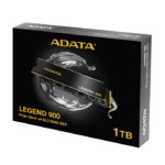ADATA 1TB Legend 900 M.2 NVMe Gen4 SSD, M.2 2280, PCIe 4.0, 3D NAND, R/W 7000/4700 MB/s
