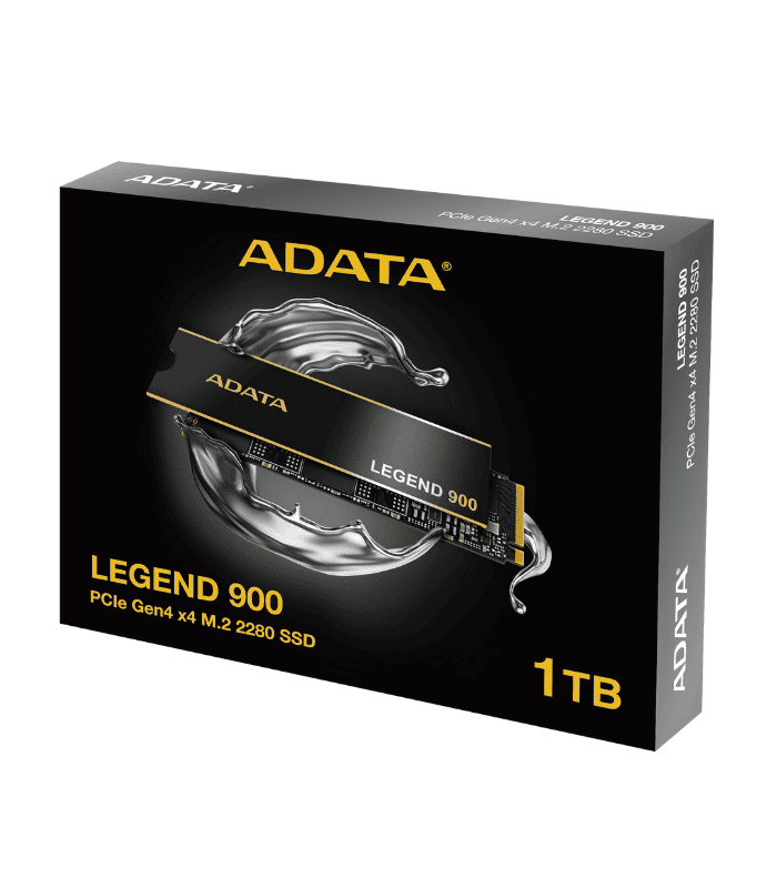 ADATA 1TB Legend 900 M.2 NVMe Gen4 SSD, M.2 2280, PCIe 4.0, 3D NAND, R/W 7000/4700 MB/s