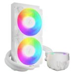 ARCTIC Liquid Freezer III Pro A-RGB 280mm Liquid CPU Cooler, P14 Pro PWM Fans & PWM Controlled Pump, White - Image 2