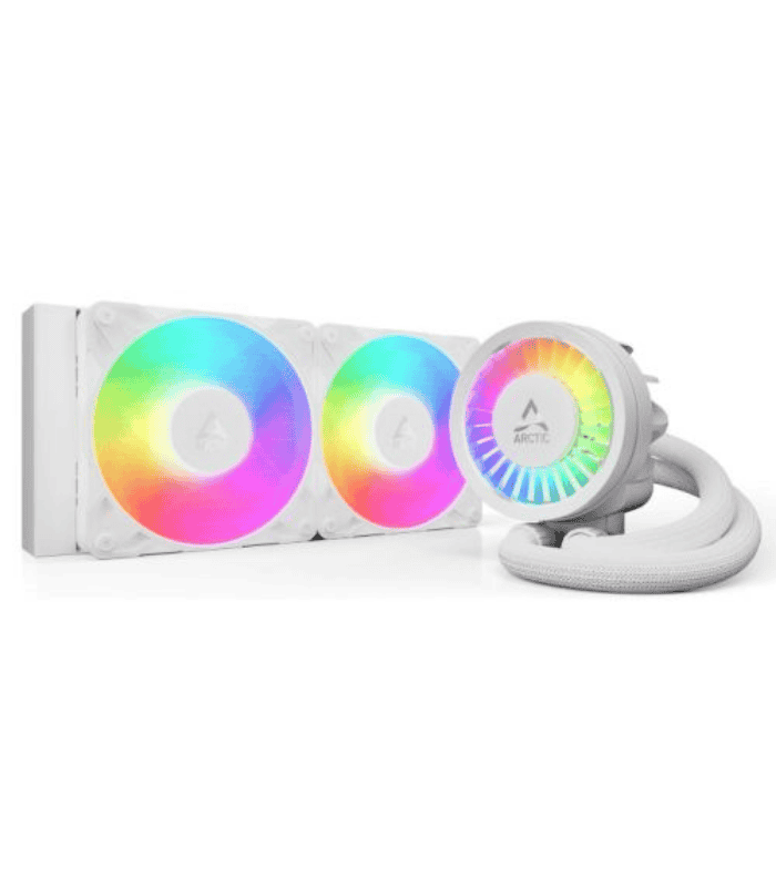 ARCTIC Liquid Freezer III Pro A-RGB 280mm Liquid CPU Cooler, P14 Pro PWM Fans & PWM Controlled Pump, White