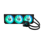 Asus PRIME LC 360 ARGB 360mm Liquid CPU Cooler, ARGB Fans, Customisable Infinity Mirror Lenses, Black