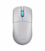 Asus ROG Harpe II Ace Gaming Mouse, Wireless/Bluetooth/USB, 48g Lightweight, 42000 DPI, 8K Polling, 5 Programmable Buttons, White