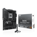 Asus X870 MAX GAMING WIFI7, AMD X870, AM5, ATX, 4 DDR5, HDMI, 2 USB4, Wi-Fi 7, 2.5G LAN, 3x M.2