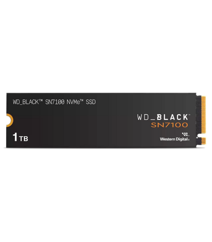WD 1TB Black SN7100 M.2 NVMe Gen4 SSD, M.2 2280, PCIe4, R/W 7250/6900 MB/s, 1000K/1400K IOPS