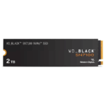 WD 2TB Black SN7100 M.2 NVMe Gen4 SSD, M.2 2280, PCIe4, R/W 7250/6900 MB/s, 1000K/1400K IOPS
