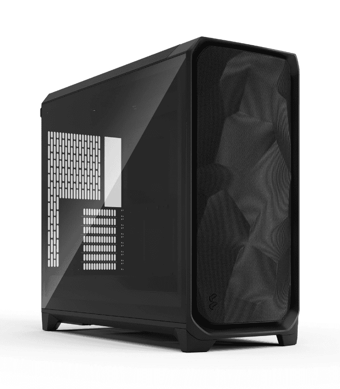 Fractal Design Meshify 3 XL (Black TG Light) Gaming Case w/ Light Tint Window, E-ATX, Mesh Front, 3x Momentum 14 Fans, USB-C 20Gbps